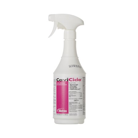 Disinfectant Surface Cleaner CaviCide™ Alcohol Based Pump Spray Liquid 24 oz. Bottle Alcohol Scent NonSterile (1/EA 12/CS) by Metrex Research Corporation  ID 13-1024